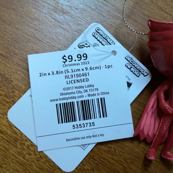 PJ Masks Christmas Ornament New with tag 2” x 3.8” - Picture 3 of 6